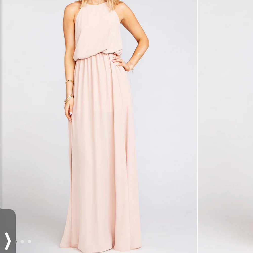 SMYM Heather Halter Dusty Blush